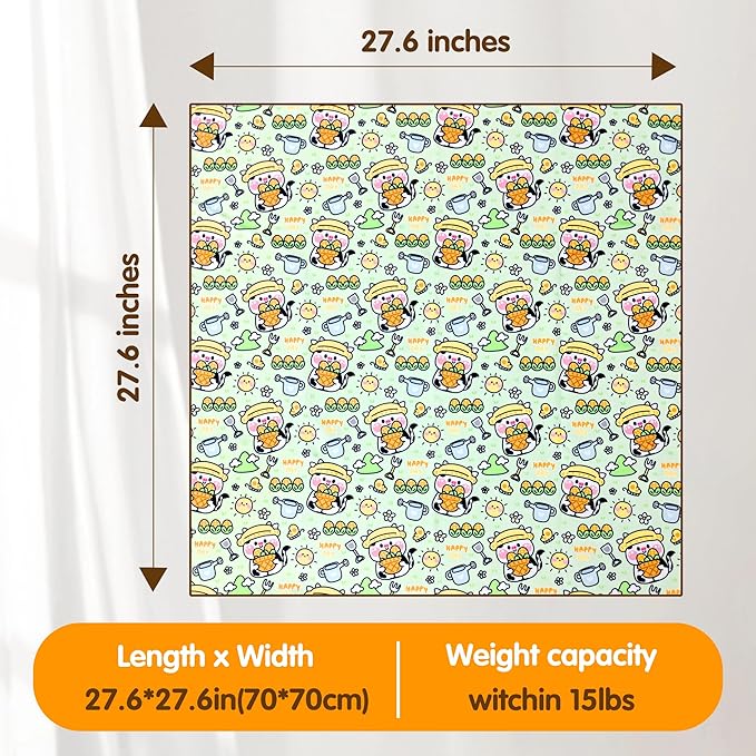 27.6" Large Cat Grooming Wrap, Cat Grooming Supplies, Cat Wrap for Cutting Nails, Self-Adhesive Cat Grooming Bag for Cats Within 15lbs Cat Restraint for Nail Clipping, Medicine Taking(Green)