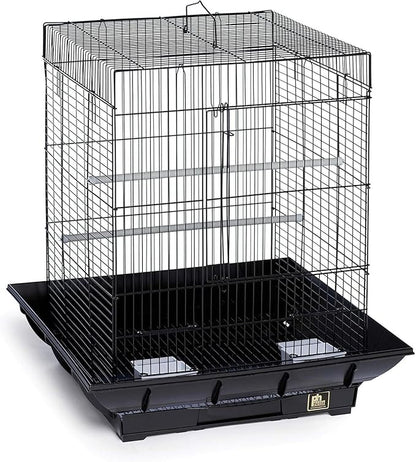 Mountain Majesty Clean Life Bird Cage with Spacious Interior, Durable Build, Easy-to-Clean Features, and Secure Design for Birds' Comfort Green