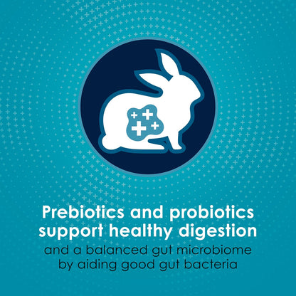 Kaytee Forti-Diet Pro Health Nourish+Protect Juvenile Rabbit Food, Comprehensive Nutrition Backed by Science, Digestive Health, Immune Support, 3 Pounds