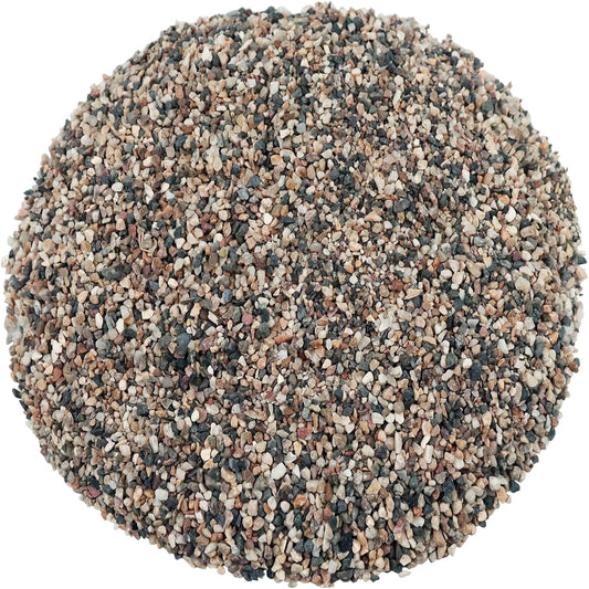 Silica Gravel, Multi-Purpose Mixed Silica Sand for Fire Pits, Aquariums, and Landscaping, 11LB Large