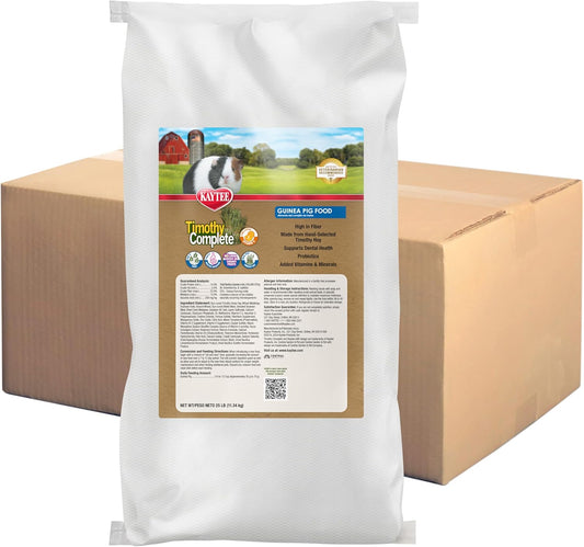 Kaytee Timothy Complete Guinea Pig Food Timothy Hay 25 Pounds