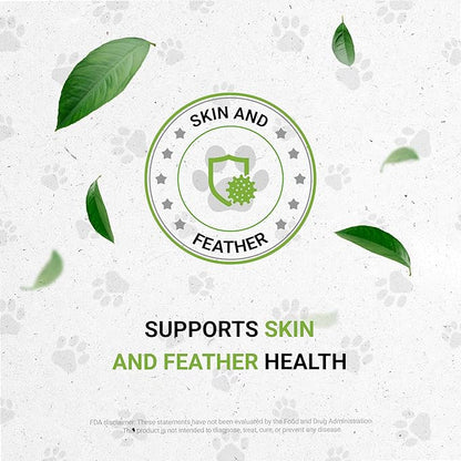 Birds Feathers | Natural Herbal Dietary Pet Supplement for Birds | Support Healthy Feathers | Alcohol-Free Extract, Dandelion Root, Calendula, Alfalfa, Peppermint, Fennel 2 oz