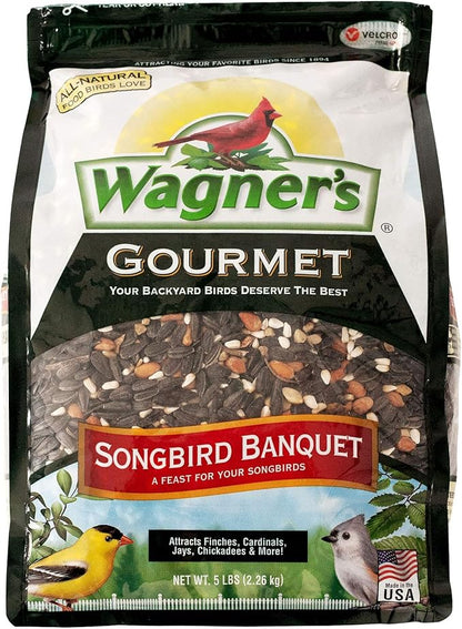Wagner's Songbird Banquet & Safflower Seed Wild Bird Food, 5 & 10 lb