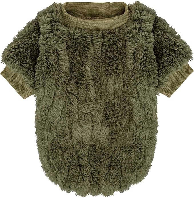 FabriCastle Dog Sweater, 3-Pack Dog Clothes & Coat, Pet Jacket for Small Dogs Boy or Girl, Soft and Warm Cat Sweaters Doggy Apparel Costumes Christmas (Dark Teal,Army Green,Dark Grey, X-Large)