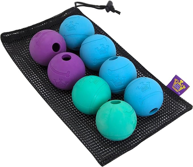 Chew King Dog Fetch Balls for All Breed Sizes