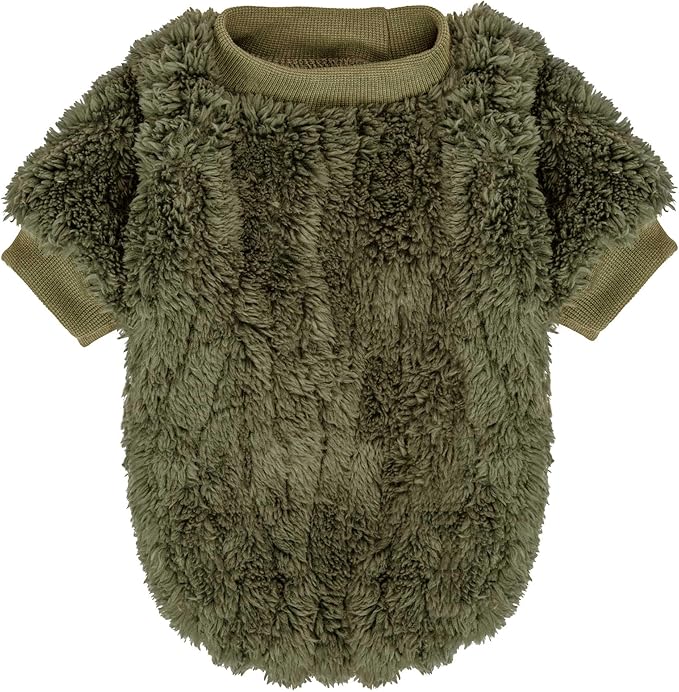 FabriCastle Dog Sweater, 3-Pack Dog Clothes & Coat, Pet Jacket for Small & Medium Dogs Boy or Girl, Soft and Warm Cat Sweaters Doggy Apparel Costumes Christmas (Dark teal,Army green,Dark grey, Medium)