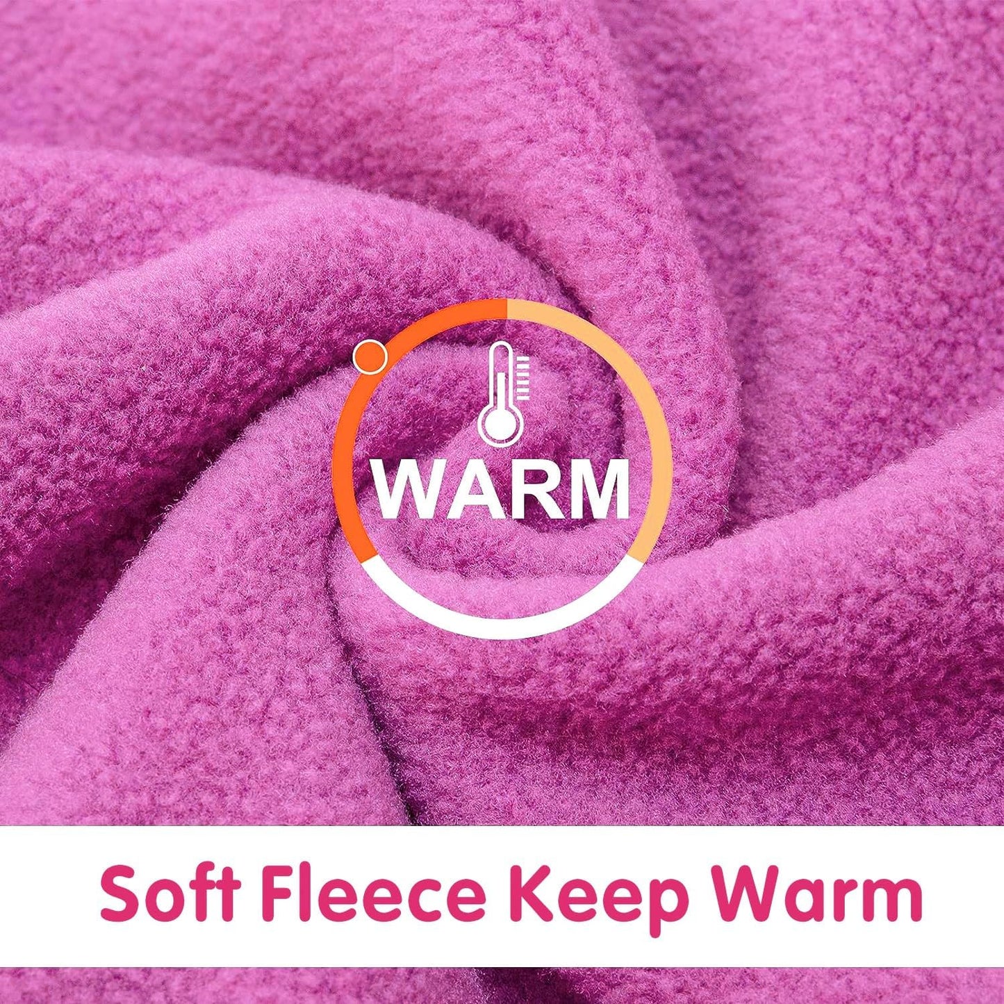 Idepet Unisex Dog & Cat Sweater Small Dogs & Cats Purple Fleece Pullover Sweatshirt Warm Winter Shirt Classic Cat Apparel