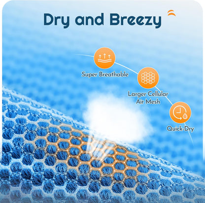 Eagloo Small Dog Harness and Leash Set, Step in Puppy Vest with Breathable Soft Mesh, Walking Reflective Pet Harness for Small Dogs, Blue, S