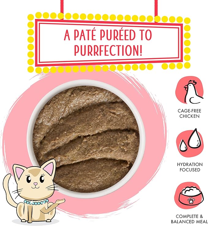 Weruva Wet Cat Food, Jolly Good Fares with Chicken and Salmon Pate, 5.5oz Can, Pack of 8