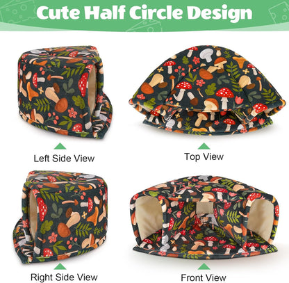 Unicorn Catcher Guinea Pig Hideout - Large Cozy Bed, Warm House, Washable Tunnel Accessories for Small Pets: Hamster, Chinchilla, Bunny