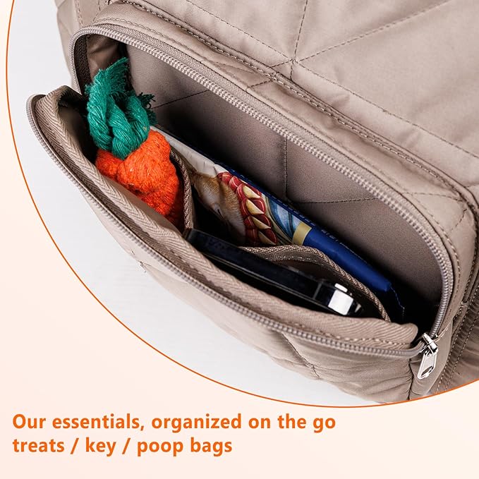 Dog Carriers for Small Dogs Pet Carrier Purse for Puppy and Cats Stylish Tote Bag with Pockets Adjustable Shoulder Strap for Travel/Shopping