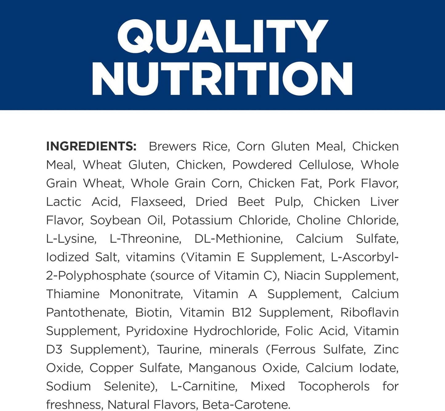 Hill's Prescription Diet w/d Multi-Benefit Digestive/Weight/Glucose/Urinary Management Chicken Flavor Dry Cat Food, Veterinary Diet, 8.5 lb. Bag