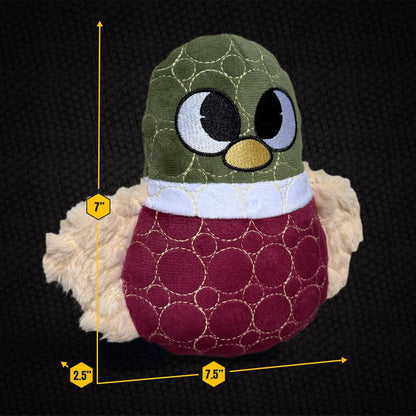 Bite Force -Durable & Strong Dog Toy Beak with Squeaker, Kevlar-Reinforced for Aggressive Chewers for Small Medium Large Dogs - Dark reg.