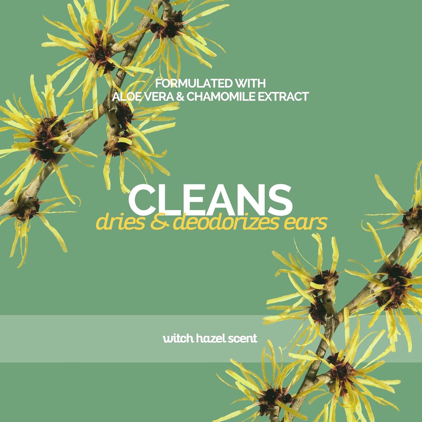 Bark2Basics Dog Ear Cleaner, 1 Gallon - All Natural, Witch Hazel, Gentle Aloe Vera and Chamomile Extract Base, Breaks Through Tough Wax and Debris, Soap-Free