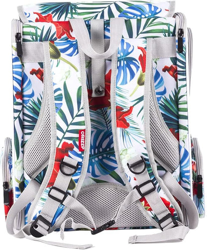 Bird Carrier Backpack with Wooden Stand Perch, Bird Travel Carrier Backpack (Multi-Colored, Bird Backpack)