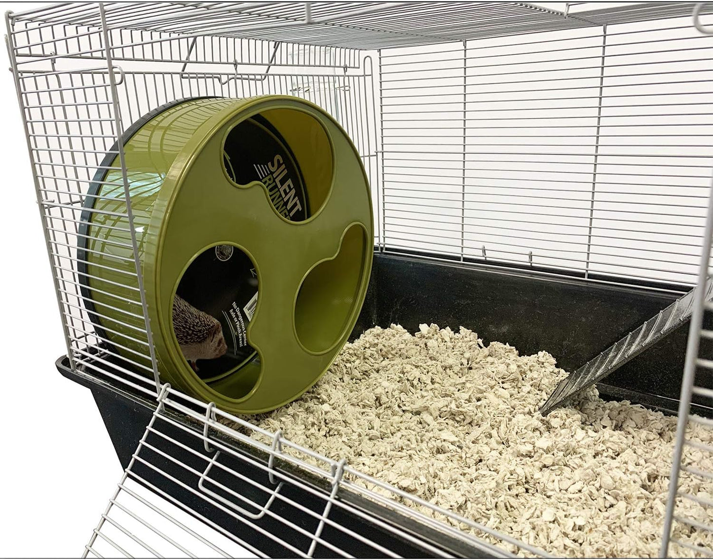 Exotic Nutrition Hedgehog Home & Starter Package - Includes Durable Cage, Exercise Wheel, Healthy Food, Natural Treat, Multi-Vitamin & Hideout