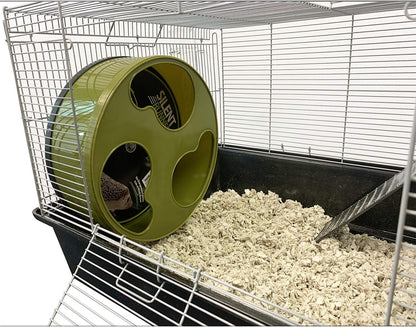Exotic Nutrition Hedgehog Home & Starter Package - Includes Durable Cage, Exercise Wheel, Healthy Food, Natural Treat, Multi-Vitamin & Hideout