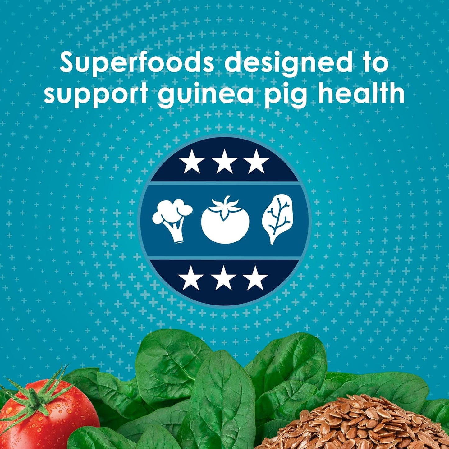 Kaytee Forti-Diet Pro Health Nourish+Protect Guinea Pig Food, Comprehensive Nutrition Backed by Science, Digestive Health, Immune Support, 20 pounds