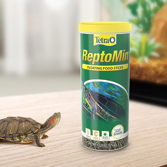 Tetra ReptoMin Floating Food Sticks, Food for Aquatic Turtles, Newts and Frogs, 13.22 oz