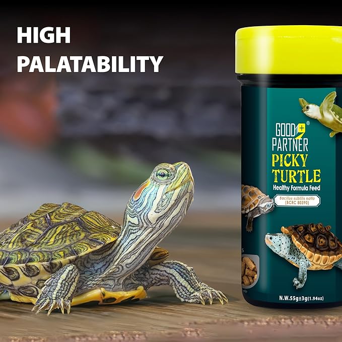 Purify Series for Aquatic Turtle Food, Suitable for Turtles and Red Eared Slider, Floating Sticks, Good for Shell Health and Growth, 1.94 oz (Pack of 1)