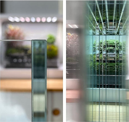 Landen 60P 23 Gallon Rimless Low Iron Aquarium Tank, W23.6×D15.7×H15.7 in(60x40x40cm) 8mm Thickness