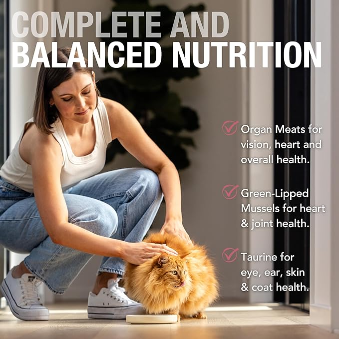 Feline Natural New Zealand Canned Catfood Wet Food, High-Meat, Low-Carb, & Grain Free Cat Food Wet, Chicken & Venison Feast, 6 oz, Pack of 12