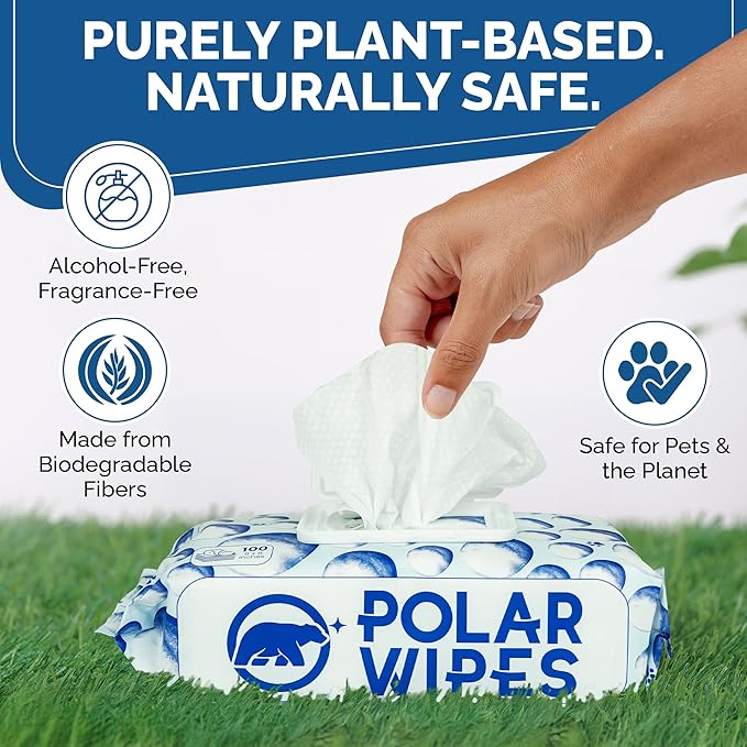 Truly Unscented Pet Wipes for Dogs & Cats | Multi-purpose Pet Wet Wipes for Grooming & Cleaning | Plant Based Dog Wipes for Paws, Fur, Face and Butt – Hypoallergenic (Pack of 400)