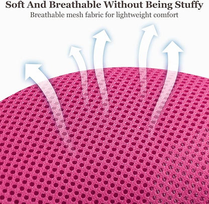 Wanheart Summer cat Chest Harness and Leash, Anti-Escape Adjustable Soft mesh cat Leash and Chest Harness Set for All Types of Cats cat Vests (Rose red, XL)