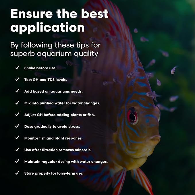 Brightwell Aquatics Remineralīz – Restores GH & TDS for Freshwater Aquariums, Replenishes Essential Minerals for Soft Water, Supports Fish & Plant Health, 20L