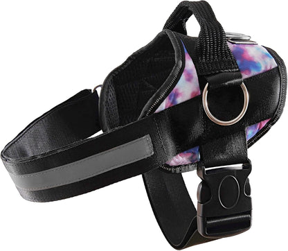 Joyride Basic Essential Dog Harness 1.0 - Small, Medium, Large Dogs, No-Pull Pet Vest with 3 Side Rings for Leash Placement, Adjustable for Training (Tie Dye, XS)