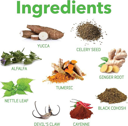 InClover Connectin Natural Hip & Joint Supplement for Dogs with Glucosamine, Chondroitin & Hyaluronic Acid - Tablet for Dog Mobility, Comfort & Active Lifestyle Support, 150 Count