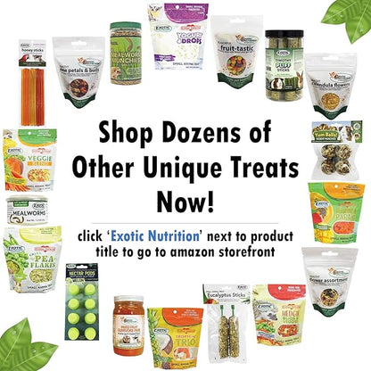 Exotic Nutrition Glider Complete 18 lb | Natural Fruit Bits | Sugar Glider Food