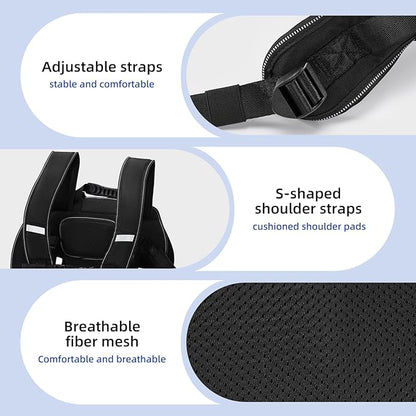 Dog Backpack Carrier for Dogs,Dog Lift Harness,Adjustable Padded Breathable Straps for Dogs, Disabled, Joint Injuries, Arthritis,XL