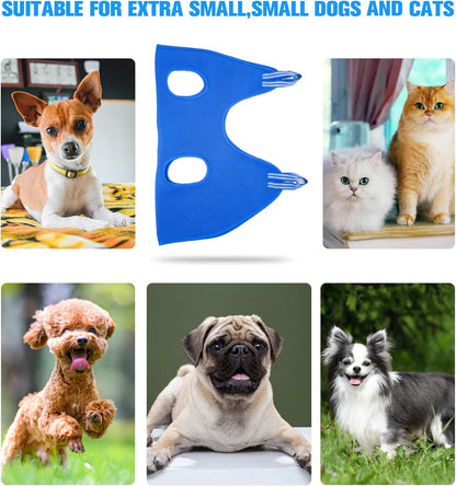 Dog Grooming Hammock Harness for Extra Small Dog, XS Grooming Hammock for Pet, Dog Nail Hammock with Nail Clippers/Trimmer, Grooming Sling Holder Hanger for Nail Trimming/Clipping