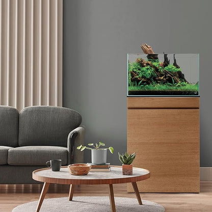 UNS Ultra Clear Rimless Tank - 20.5GAL | 77.7L - 23.62x14.17x14.17 | 60x36x36 CM, 6mm Glass Thickness, Leveling Mat Included - Low Iron, High Clarity Fish Tank w/ 45° Mitered Edge - [60U]