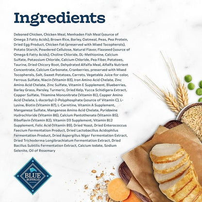 Blue Buffalo Blue Tastefuls Natural Adult Indoor Cat Chicken & Brown Rice Recipe Food for Cats 10 lb