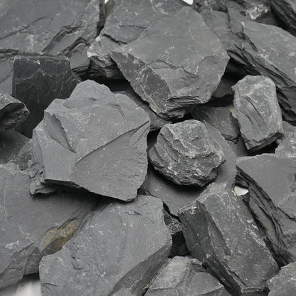 Aquarium Rocks 10lb Natural Slate Rock for Aquarium Landscaping for Terrariums, Reptile Habitats & Creative Aquascaping-3 to 8 Inches