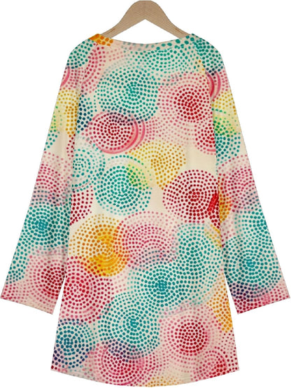 MARSVOVO Women Novelty Graphic Plus Size Sweater Crewneck Long Sleeve Cute Printed Loose Fit Casual Fall Sweaters Top