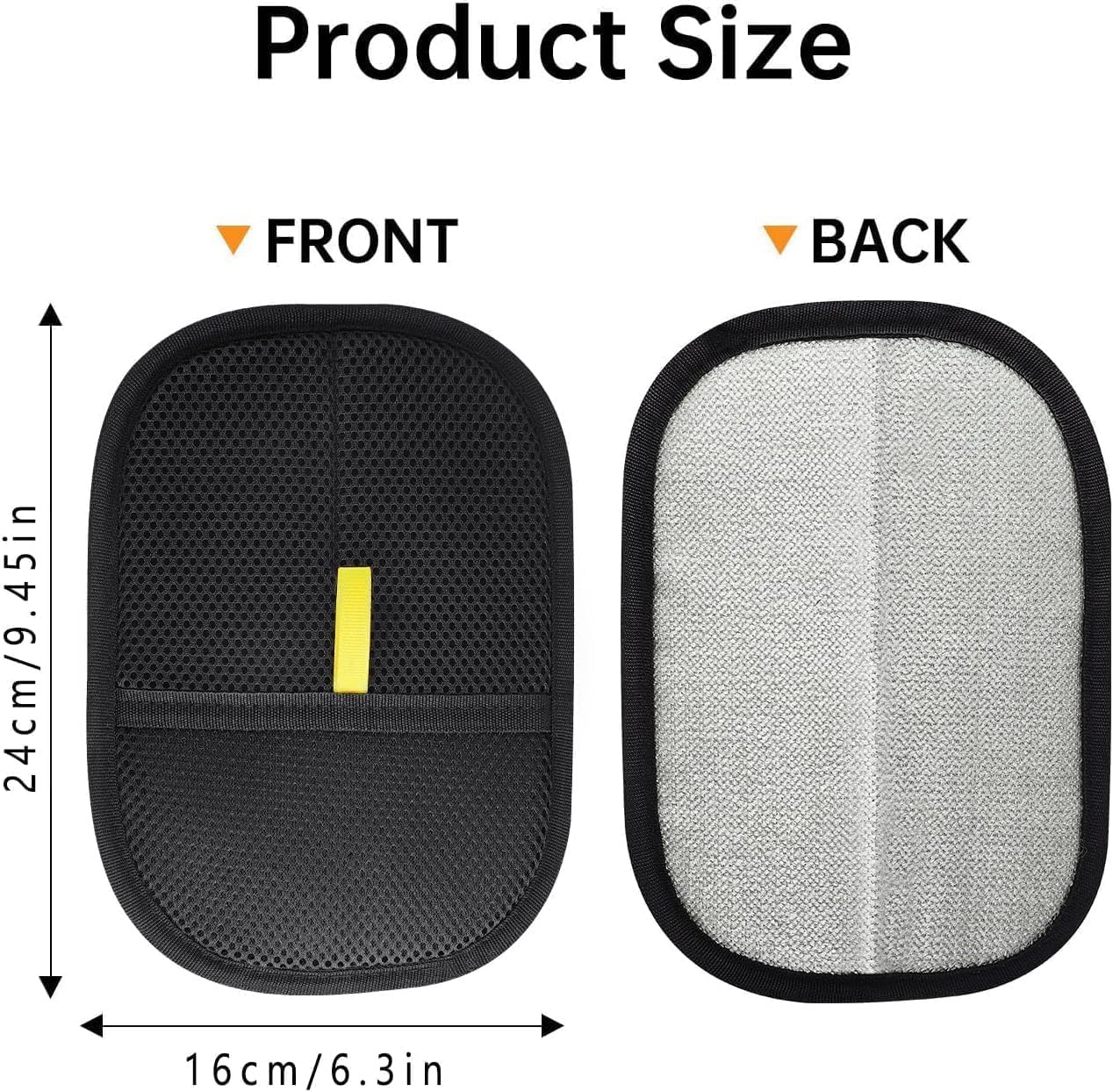 1PCS Pet Hair Removal Gloves, Cat and Dog Hair Remover, Electrostatic Gloves Pet Hair, Washable Reusable - Efficient Cleaning Pet Hair Removal Tool