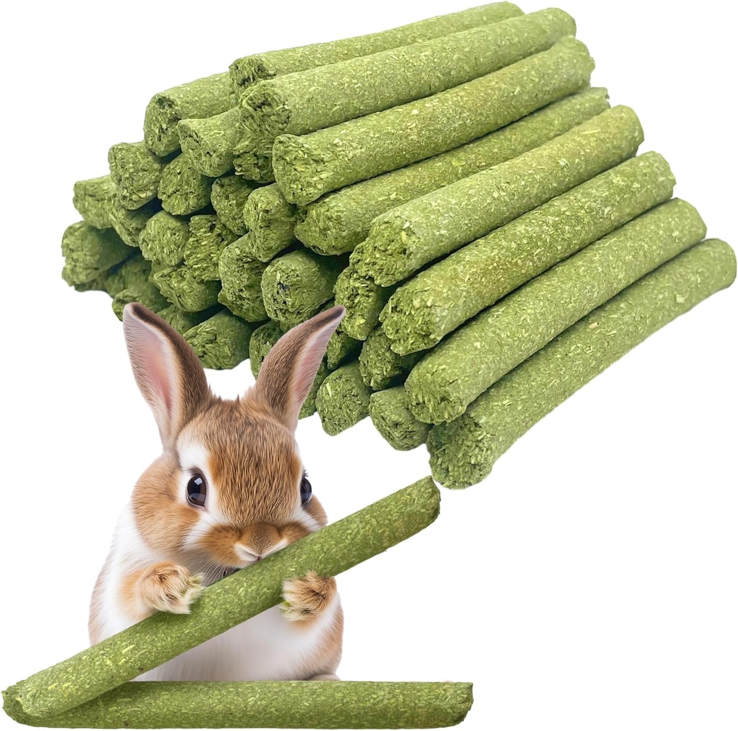 Alfalfa Sticks 250g Natural Molar Wood Treats Toys for Small Animals, Rabbits, Guinea Pig, Bunny, Hamster, Rat, Chinchillas