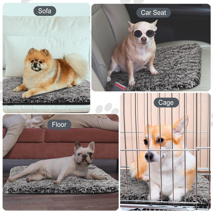 4 Pack Self Warming Cat Pads Self Heating Cat Mat Washable Homeless Dogs Thermal Pads Kennel Pad Reflects Body Heat Warm Crate Bed Mat for Indoor Outdoor Pet(Gray,18 x 24 Inch)