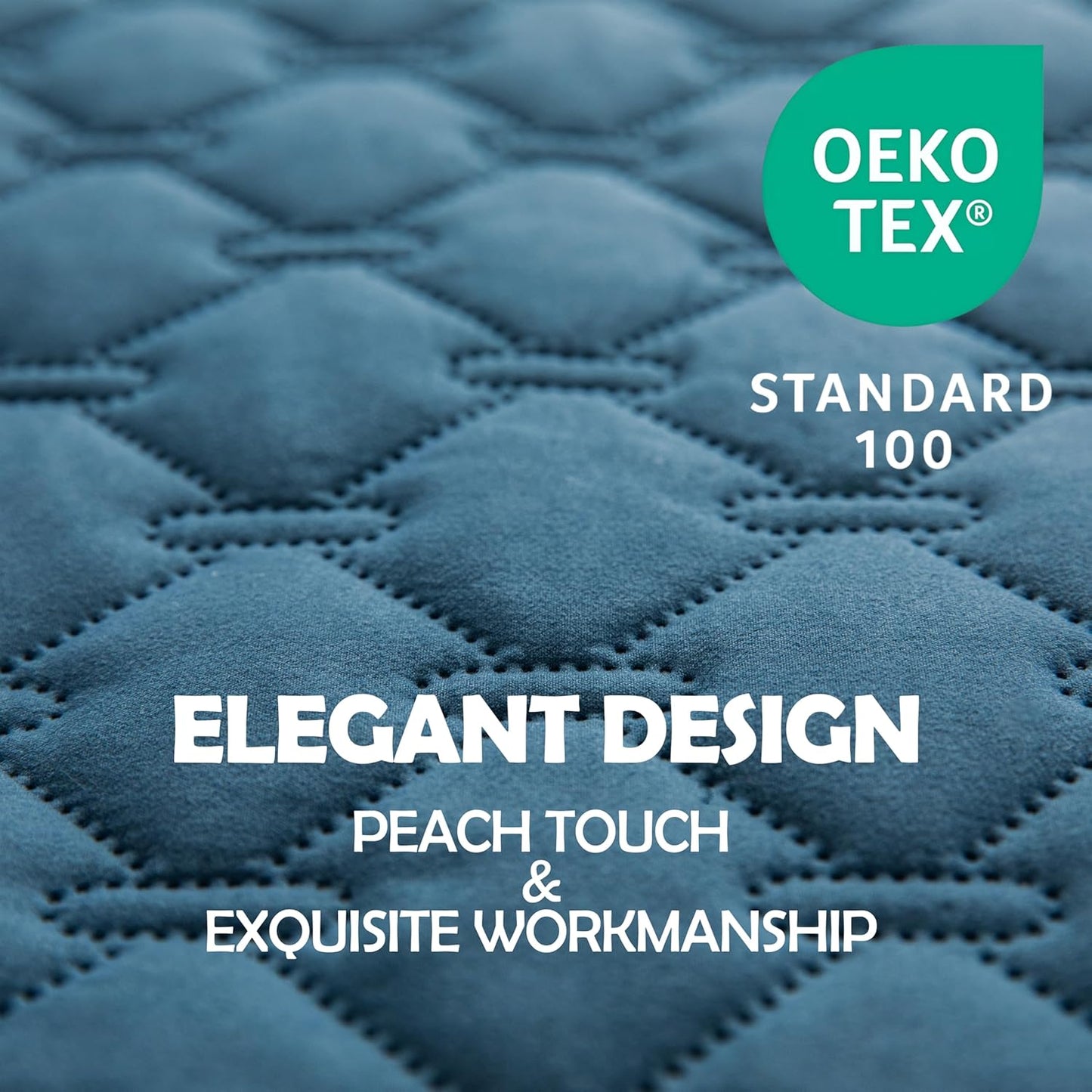 gogobunny 3X Stronger Waterproof Pet Blanket, Scratch Proof Furniture Protector for Dogs Cats, Reversible Cover 30x80 Inch, Dark Blue