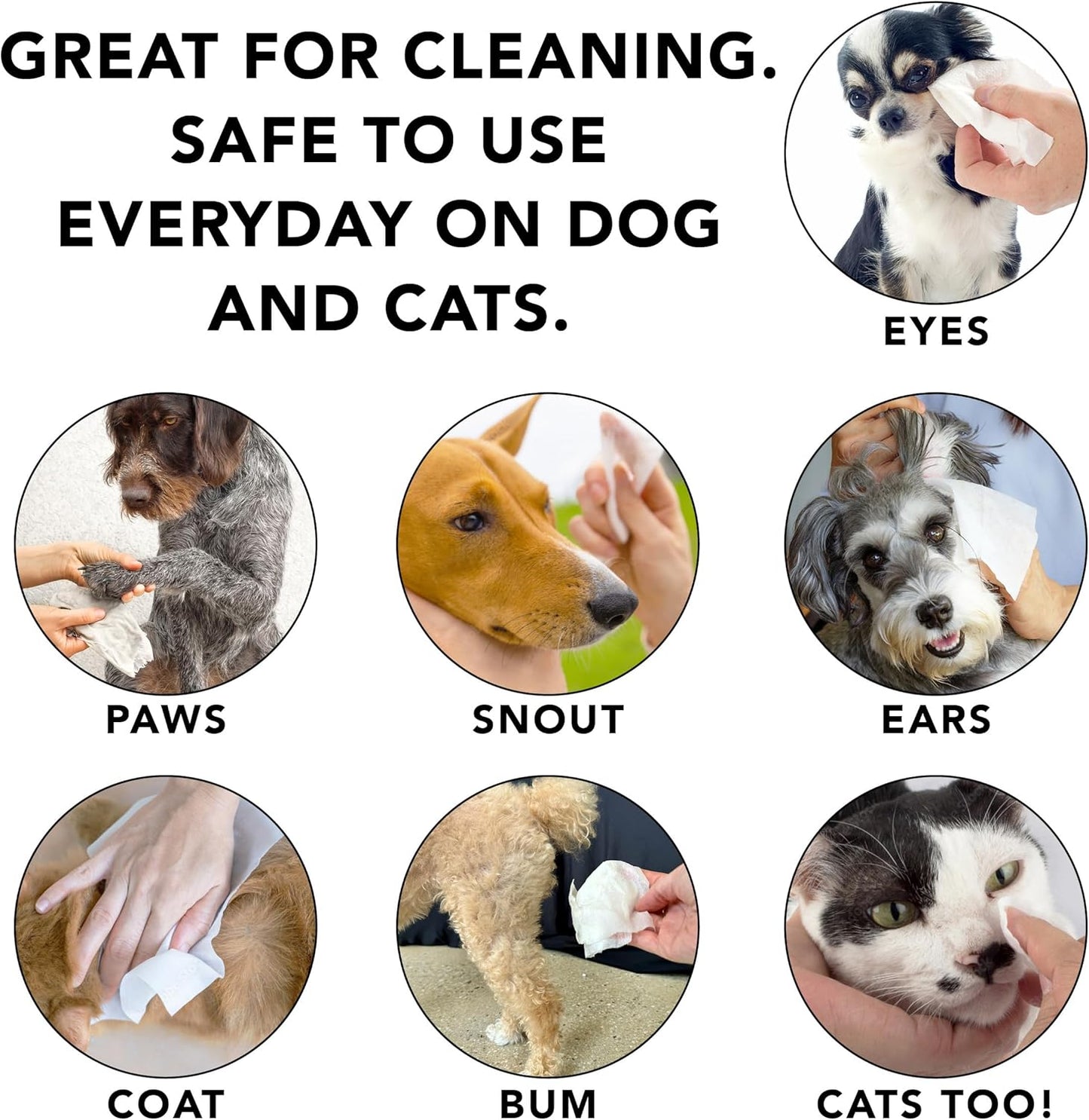 Pride and Groom The Swipe – Soothing Coat Grooming Dog and Pet Wipes with Signature Scent for Quick Cleaning & Deodorizing Face, Paw, Fur in Between Baths and After Dinner & Playtime – 50 Wipes