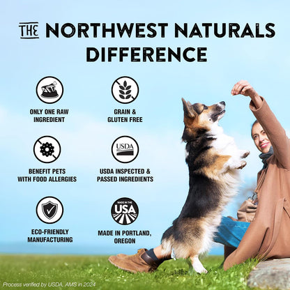 Northwest Naturals Raw Rewards Freeze-Dried Lamb Liver Treats for Dogs and Cats - Bite-Sized Pieces - Healthy, 1 Ingredient, Human Grade Pet Food, All Natural, Proudly Made in USA, 3 Oz