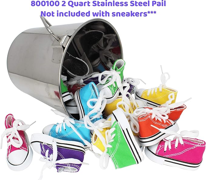 Bonka Bird Toys 24 Mini Sneakers Foot Beak Chew Throw Parrot Parakeet Quaker Budgie Finch Cockatoo