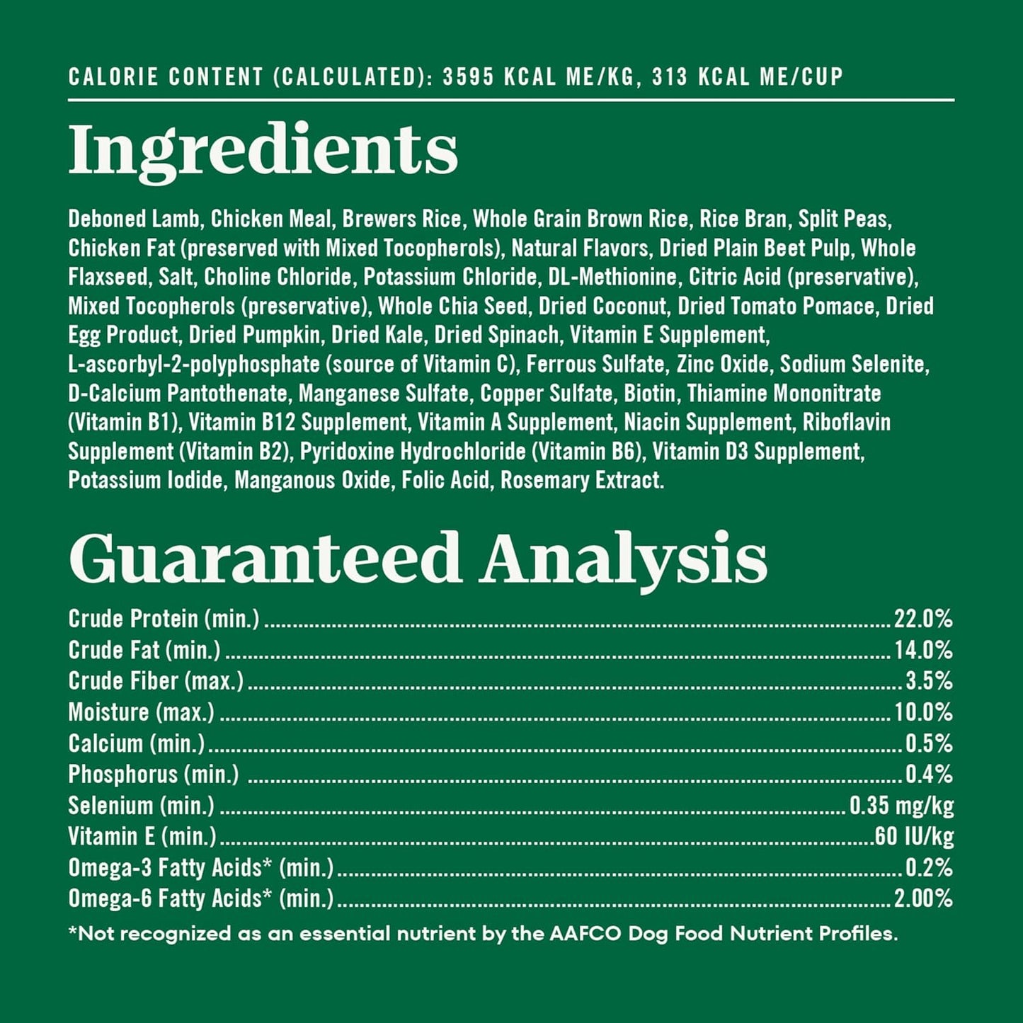 Nutro Natural Choice Lamb & Brown Rice Adult Dry Dog Food Recipe, 30 lb. Bag