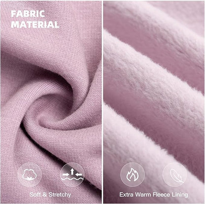 Koneseve Dog Hoodie & Cat Sweater, Warm Fleece Hooded Sweatshirt with Pocket for Small to Large Pets, Cozy Winter Outfit, Purple, 4XL