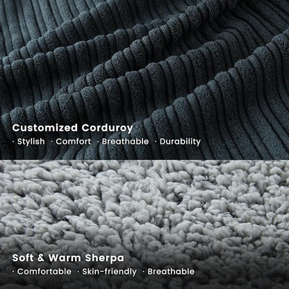 Miguel Washable Dog & Cat Bed with Removable Cushion for Medium & Small Dogs, Easy to Wash Pet Sofa Bed with Side Bolster, Anti-Slip Bottom, Black, 30 Inch