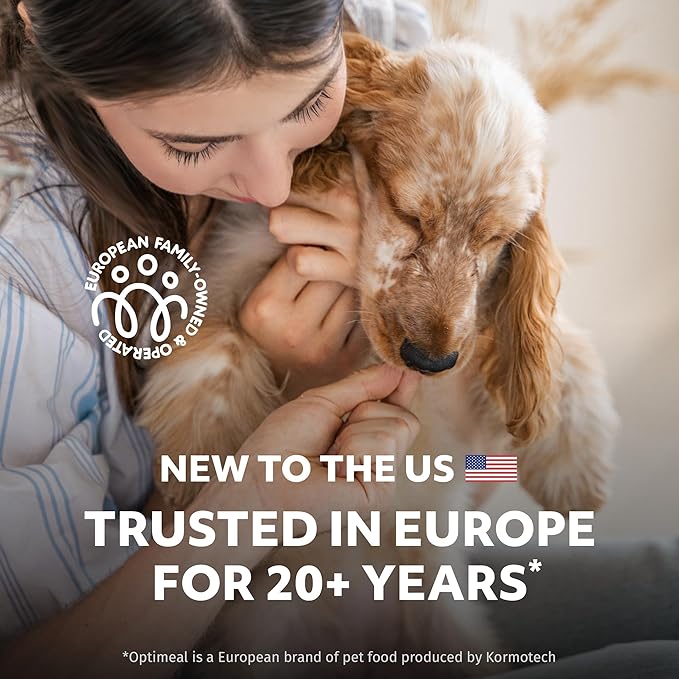 Optimeal Toy Breed Dry Dog Food – Grain Free Small Kibble for Small Dogs, High Protein, Natural Ingredients, Skin & Digestive Support, Premium Nutrition – Lamb & Veggies, 3.3 lbs