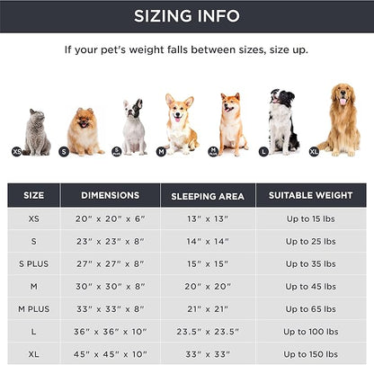 Bedsure Calming Dog Bed for Medium Dogs - Donut Washable Medium Pet Bed, 30 inches Anti-Slip Round Fluffy Plush Faux Fur Cat Bed, Fits up to 45 lbs Pets, Navy